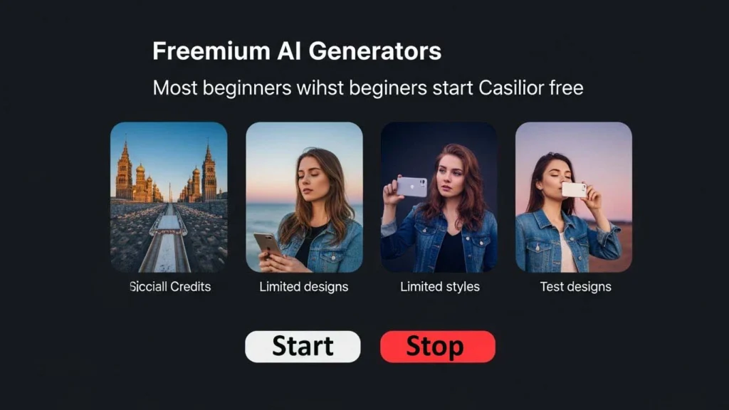 text to image ai freemium generators