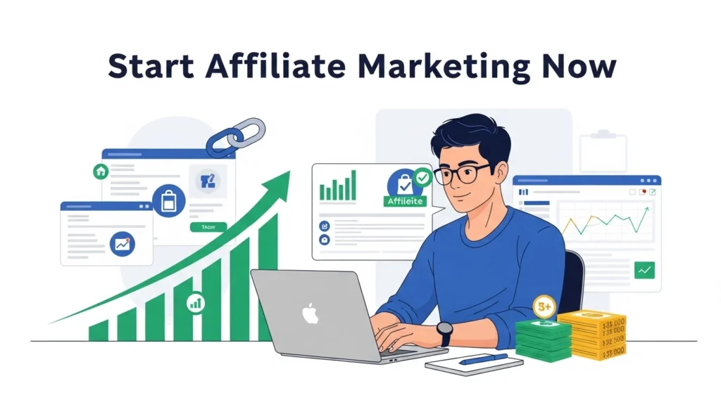 start affiliate marketing business now